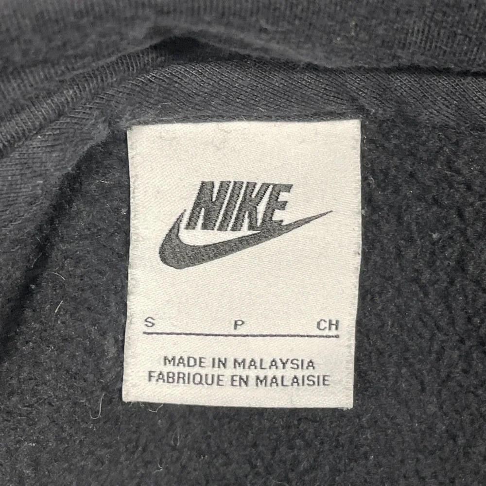 Nike Womens Oregon Blaze Hoodie Small Black Orange Pullover‎ Sweatshirt